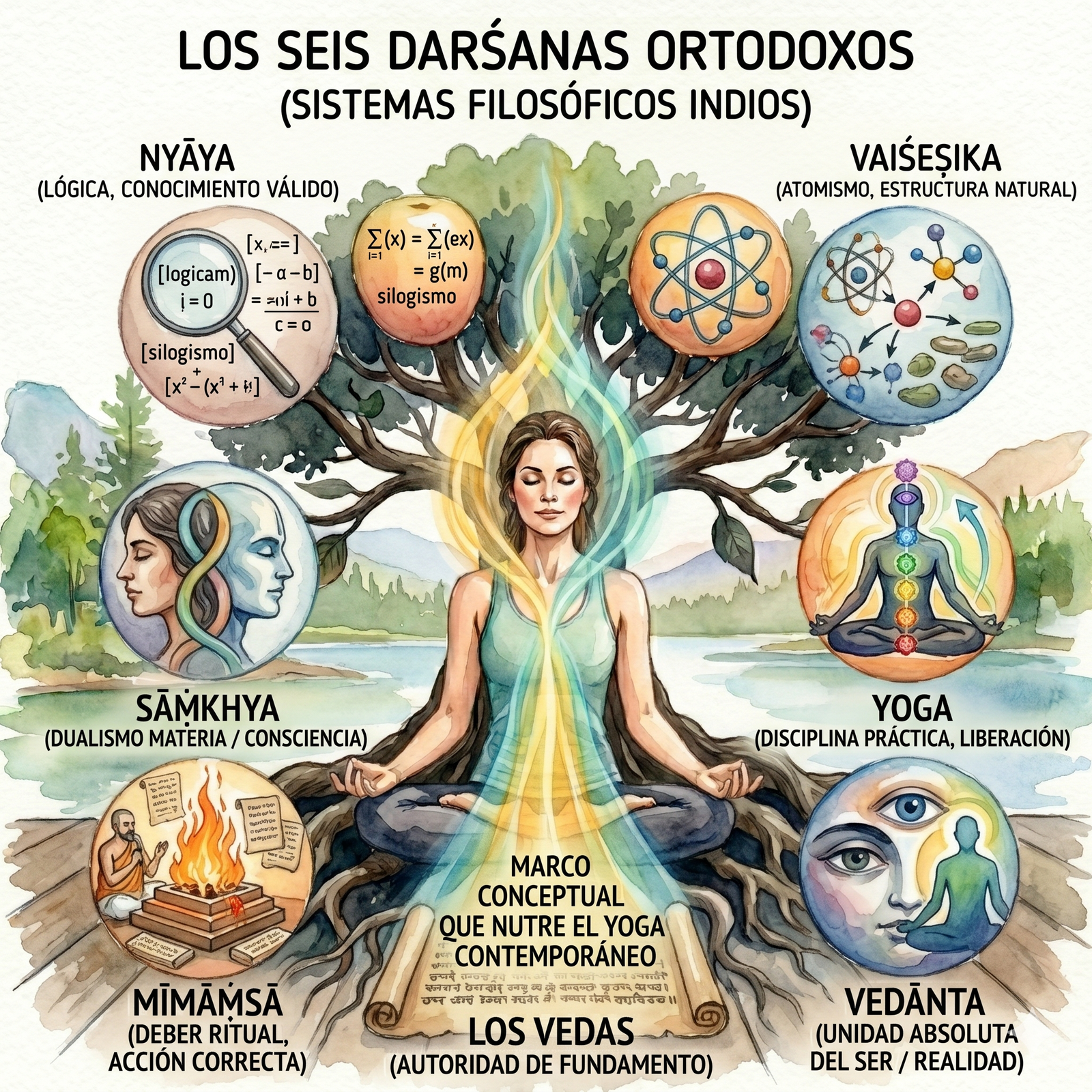 Las Seis Escuelas Filosóficas Ortodoxas de la India